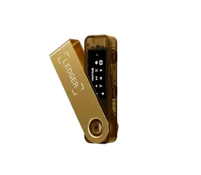 Ledger Nano S Plus Gold / hardwarová peněženka na kryptoměny