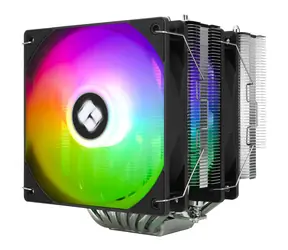 THERMALRIGHT Phantom Spirit 120 SE ARGB černá / 2x 120mm / 1500 RPM @ 25.6 dB / A-RGB / TDP 280W / AMD + Intel