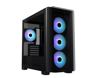 ASUS A23 PLUS černá / mATX / 1x USB-C 3.2 / 2x USB-A 3.2 / 4x 120mm / bez zdroje / průhledná bočnice