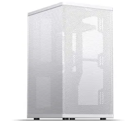 Jonsbo VR3 bílá / Mini-ITX / 1x USB-A 3.2 / 1x USB-C 3.2 / bez zdroje / Riser kabel PCIe 4.0