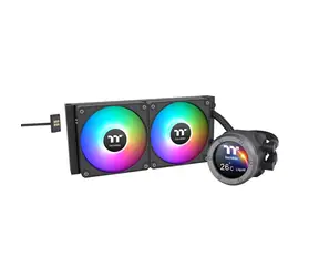THERMALTAKE TH280 V2 Ultra EX ARGB černá / 2x 140mm / 2000 RPM / 90.3 CFM / A-RGB / AMD + Intel