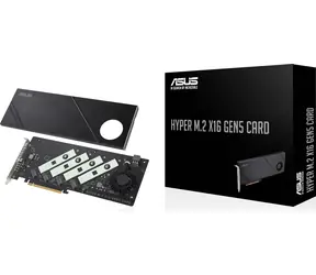 ASUS HYPER M.2 X16 GEN 5 CARD / PCIe 5.0 x16 / 4 x M.2