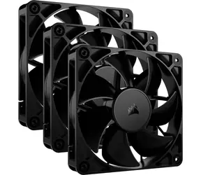 Corsair RS120 PWM 3ks černá / 120mm / Magnetic Dome Bearing / 420-2100 RPM / 72.8 CFM / 4-Pin