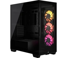 Corsair iCUE LINK 3500X RGB černá / E-ATX / 2x USB-A 3.2 / 1x USB-C 3.2 / 3x 120mm / bez zdroje / průhledná bočnice