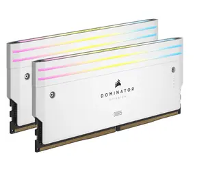 Corsair Dominator Titanium White 32GB (2x 16GB) DDR5 7000MHz / CL34 / DIMM / RGB / XMP / 1.45V