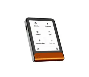 Ledger Flex Bitcoin oranžová / hardwarová peněženka na kryptoměny