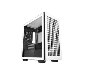 DEEPCOOL CH370 bílá / mATX / 2x USB-A 3.0 / 1x 120mm / bez zdroje / průhledná bočnice