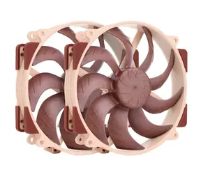 Noctua NF-A14x25r G2 PWM Sx2-PP 2ks hnědá / 140mm / SSO2 / 24.8 dB @ 1500 RPM / 91.58 CFM / 4-Pin PWM