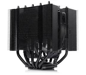 Noctua NH-D12L chromax.black D-Type Premium Cooler černá / 1x 120mm / SSO2 / 22.6 dB @ 2000 RPM /  AMD + Intel