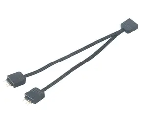 AKASA - RGB LED kabel-splitter adresovatelný 12 cm