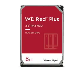 WD Red Plus 8TB / HDD / 3.5" SATA III / 5 640 rpm / 256MB cache / 3y