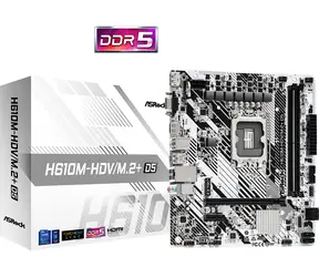 ASRock H610M-HDV/M.2+ D5 Bílá