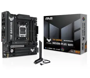 ASUS TUF GAMING B850M-PLUS WIFI / B850 / 4x DDR5 / 1x 2.5GLAN / Wi-Fi 6E / mATX