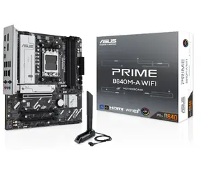ASUS PRIME B840M-A WIFI / B840 / 4x DDR5 / 1x 2.5GLAN / Wi-Fi 6E / mATX