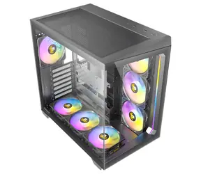 Antec C5 ARGB černá / ATX / 2x USB-A 3.2 / 1x USB-C 3.2 / 7x 120mm argb / bez zdroje / průhledná bočnice 