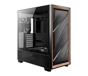 Antec Flux černá / E-ATX / 2x USB-A / 1x USB-C / 4x 120mm / 1x 140mm / bez zdroje / průhledná biočnice