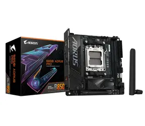 GIGABYTE B850I AORUS PRO / B850 / 2x DDR5 / 1x 2.5GLAN / Wi-Fi 7 / mITX
