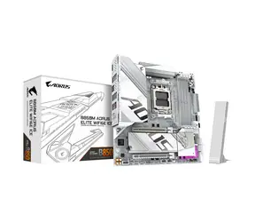 GIGABYTE B850M AORUS ELITE WIFI6E ICE / B850 / 4x DDR5 / 1x 2.5GLAN / Wi-Fi 6E / mATX