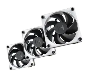 Hyte FP12 THICC FAN 3ks černo-bílá / 120mm / 47.3 dB @ 3000 RPM / 105.8 CFM / 4-Pin PWM