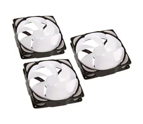 Noiseblocker NB-eLoop Fan B12-P bílá 3ks / 120mm / 28.4 dB @ 2000 RPM / 77.93 CFM / 4-Pin PWM 