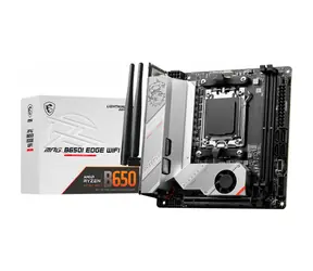 MSI MPG B650I EDGE WIFI / B650 / AM5 / 2x DDR5 / PCIEx16 / 2.5GLAN / Wi-Fi / Mini-ITX