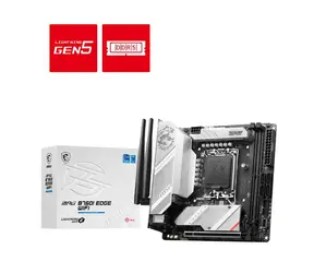 MSI MPG B760I EDGE WIFI / B760 / LGA1700 / 2x DDR5 / PCIEx16 / 2.5GLAN / Wi-Fi / Mini-ITX