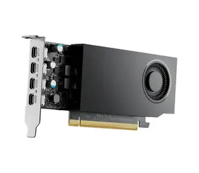 PNY NVIDIA Quadro RTX A400 Power Limited (Small Box) / 4GB GDDR6 / 64-bit / PCIe x8 4.0 / 4x mDP / 50W