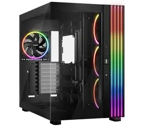 be quiet! Light Base 900 FX černá / E-ATX / 2x USB-A 3.1 / 1x USB-C / 4x 140mm / bez zdroje / průhledná bočnice