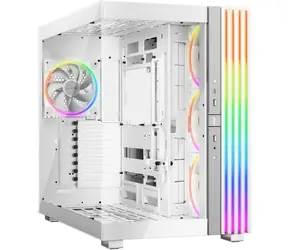 be quiet! Light Base 900 FX bílá / E-ATX / 2x USB-A 3.1 / 1x USB-C / 4x 140mm / bez zdroje / průhledná bočnice