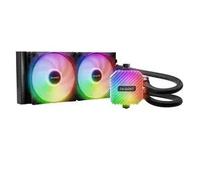 be quiet! Light Loop AiO ARGB černá / 2x 120mm / Rifle Bearing / 34.9 dB @ 2100 RPM / 61.8 CFM / Intel + AMD