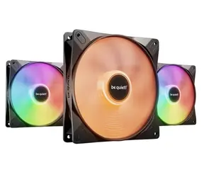 be quiet! Light Wings LX ARGB PWM 3ks černá / 140mm / Rifle Bearing / 22.9 dB @ 1200 RPM / 56 CFM / 4-Pin PWM + 3-Pin