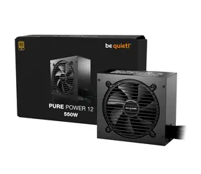 be quiet! Pure Power 12 550W / ATX 3.1 / 550W / 80 PLUS Gold / Aktivní PFC / nemodulární