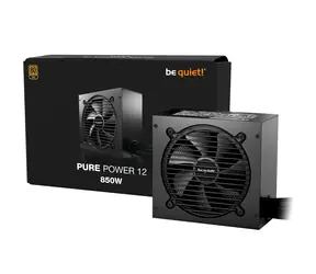 be quiet! Pure Power 12 850W / ATX 3.1 / 850W / 80 PLUS Gold / Aktivní PFC / nemodulární 