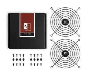 Noctua NA-FG1-14 Sx2 (2ks) černá / Mřížka pro ventilátor / 140 mm