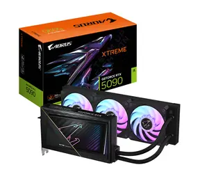 GIGABYTE AORUS GeForce RTX 5090 XTREME WATERFORCE 32GB / 2655MHz / 32GB GGDR7 / 512-bit / 1x HDMI + 3x DP / 1000W (16)