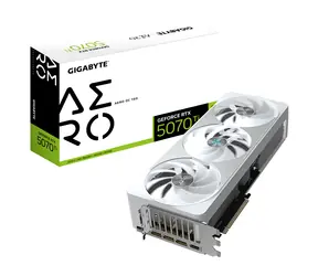 GIGABYTE GeForce RTX 5070 Ti AERO OC 16GB / 2300MHz / 16GB GDDR7 / 256-bit / 1x HDMI + 3x DP / 750W (16)
