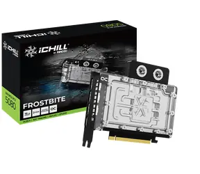 INNO3D RTX 5080 iChill Frostbite 16GB / 2670MHz / 16GB GDDR7 / 256-bit / 1x HDMI + 3x DP / 850W (16)