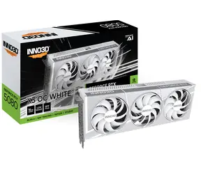 INNO3D RTX 5080 X3 OC White 16GB / 2640MHz / 16GB GDDR7 / 256-bit / 1x HDMI + 3x DP / 850W (16)