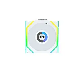 Lian Li UNI FAN SL Wireless LCD / ARGB / Obrácená čepel / 120mm / 1900rpm / 31dBA / 51.4 CFM / 4 pin