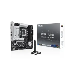 ASUS PRIME B860M-A WIFI / B860 / LGA 1851 / 4x DDR5 / PCIEx 16 / 2.5GLAN / mATX