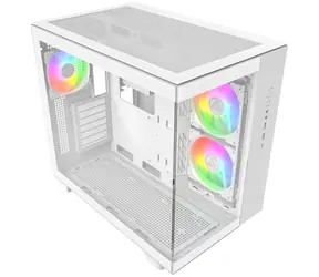 Montech KING 65 PRO bílá / ATX / 2x USB-A 3.0 / 1x USB-C 3.0 / 2x 140mm + 1x 120mm / průhledná bočnice 