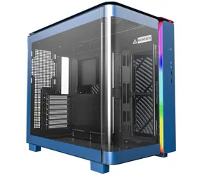 Montech KING 95 modrá / ATX / 2x USB-A 3.0 / 1x USB-C 3.0 / bez zdroje / průhledná bočnice 