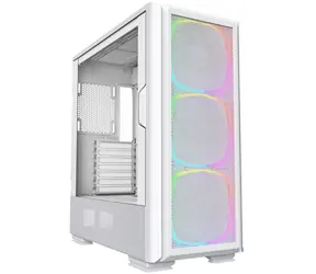 Montech SKY TWO GX bílá / E-ATX / 2x USB-A 3.0 / 1x USB-C 3.0 / 3x 140mm / bez zdroje / průhledná bočnice