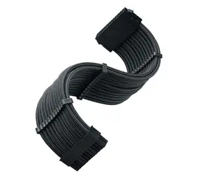 SilverStone Kabel ATX 24-Pin 300mm - černá / pletený