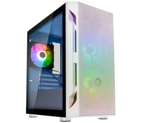 SilverStone Fara H1M Pro bílá / mATX / 2x USB-A 2.0 / 1x USB-A 3.0 / 3x 120mm ARGB / bez zdroje / průhledná bočnice