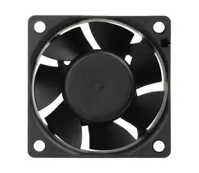 SilverStone FTF 6025 černá / 60mm / Hydro Dynamic Bearing / 25.9 dB @ 3600 RPM / 15.45 CFM / 4-Pin PWM + 2+1-Pin