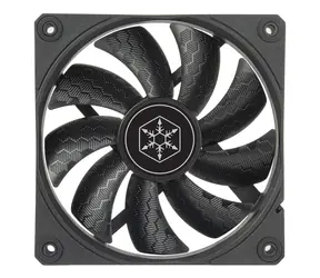 SilverStone Shark Force černá / 120mm / Hydro Dynamic Bearing / 41.2 dB @ 2500 RPM / 100 CFM / 4-Pin PWM 