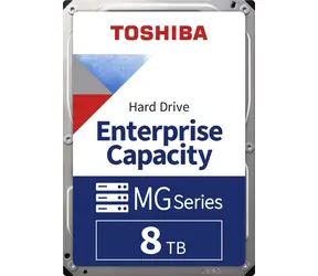 Toshiba Enterprise Capacity MG10 8TB 512e / HDD / 3.5" / SATA 6Gbits / 512MB cache / CMR / 7 200 rpm / Interní / 5y
