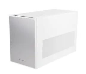 SilverStone SUGO 17 bílá / mATX / 2x USB-A 3.0 / 1x USB-C / bez zdroje 