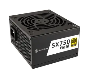SilverStone SX750 Gold / SFX / 750W / 80PLUS Gold / Aktivní PFC / modulární